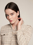 Tweed jacket with chequered pattern image number 2