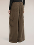 Pantalones cargo palazzo mezcla de viscosa image number 2