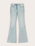 Flare Push-up Jeans mit hoher Taille image number 4