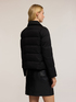 Heavy short down jacket with high collar image number 1