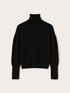 Turtleneck sweater in viscose blend image number 4