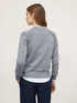 Jersey de cuello redondo con texto jacquard image number 1