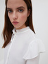 Camicia con volant image number 2