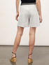 Shorts in lino gessati lurex image number 1