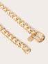 Metallic chain belt image number 2