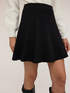 Milano stitch panelled mini skirt image number 3