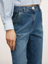 Regular jeans with ironed crease image number 2