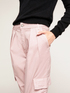 Pantalon cargo en coton mélangé image number 2