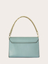 Shoulder bag with chain and twist lock image number 2