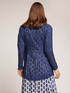 Cardigan lungo traforato image number 1