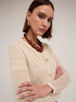 Cardigan mit Lochmuster image number 3