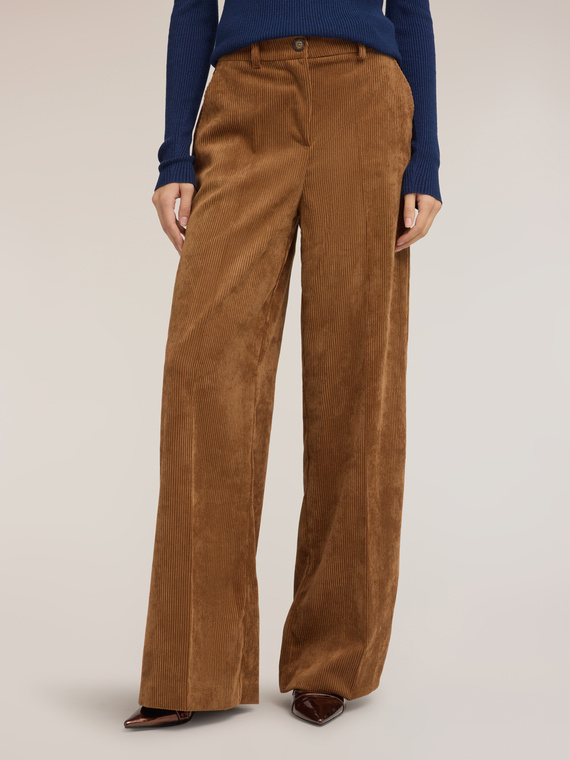 Pantalones palazzo de pana