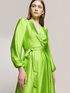 Midi-Kleid aus Satin image number 0