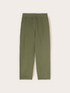 Pleated linen blend trousers with cuffs image number 4