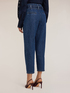 Jeans balloon fit con cintura misto lyocell image number 1