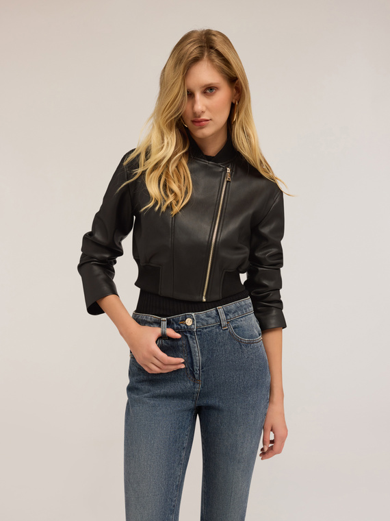 Giubbotto biker corto