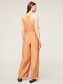 Long jumpsuit with drawstring waist image number 1