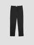 R&ouml;hrenhose mit Aufschlag und Punktmuster image number 3