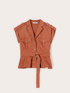 Poplin shirt with pockets image number 4