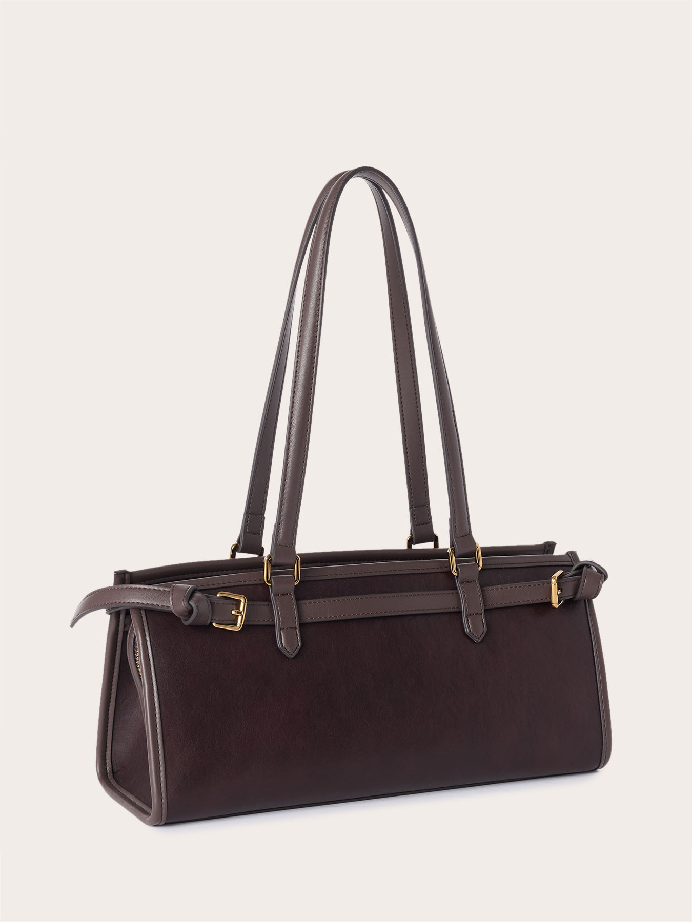 Shopper-Tasche mit Metallschnallen image number 2