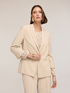 Single-breasted tencel blazer with lace image number 0