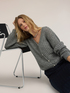 Sequined mohair-blend cardigan image number 3