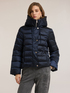 Shiny nylon puffer jacket image number 0