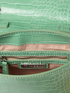 Croc embossed faux-leather shoulder bag image number 4