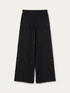 Wide knit trousers with sequins image number 3