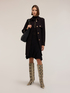 Belted viscose blend trench coat image number 2