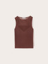 Feiner Rippstrick-Pullover mit transparentem Dekollet&eacute; image number 4