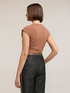 Top din jersey cu nod image number 2