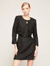 Giacca corta in tweed lurex image number 0