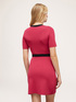 Knit dress with contrasting trims image number 1