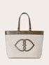 Shopping bag in canvas con manici image number 1