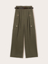 Palazzo pants with cargo pockets image number 4