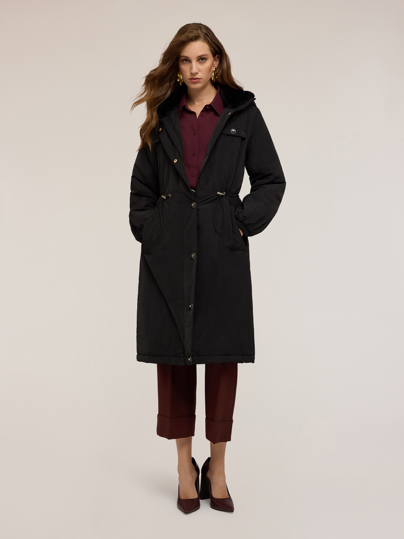Parka imbottito con cappuccio image number 2
