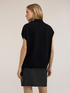 Wool turtleneck sweater with knot detail image number 1