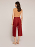 Cropped canvas trousers image number 1