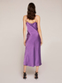 Kleid im Dessous-Look aus einfarbigem Satin image number 1