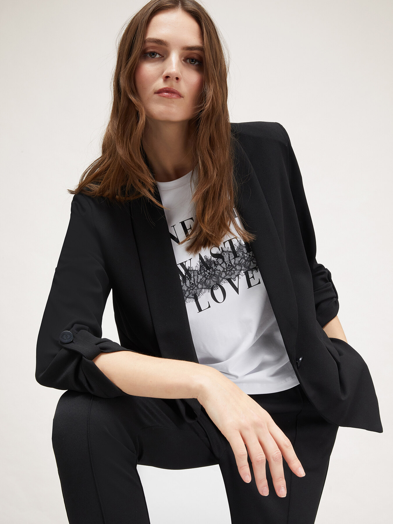 T-shirt con scritta image number 4