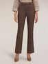 Prince of Wales check cigarette pants image number 2