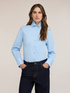 Camicia in popeline con colletto a punta image number 0