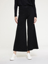Wide knit trousers with sequins image number 2