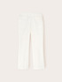 Pantaloni kick flare in cotone tecnico image number 4