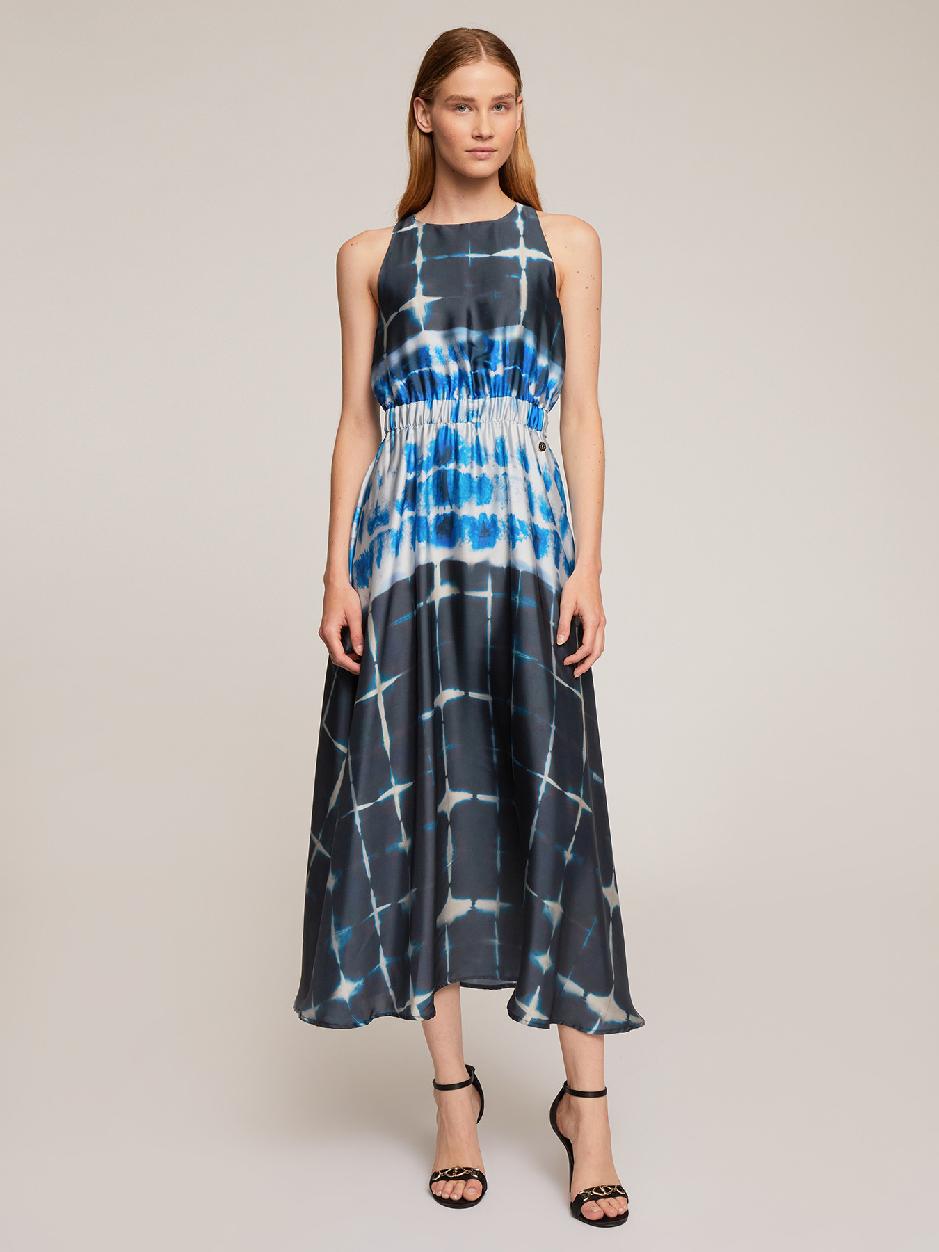 Maxikleid mit Batikmuster image number 0