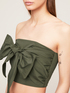 Bandeau summer top with bow image number 2