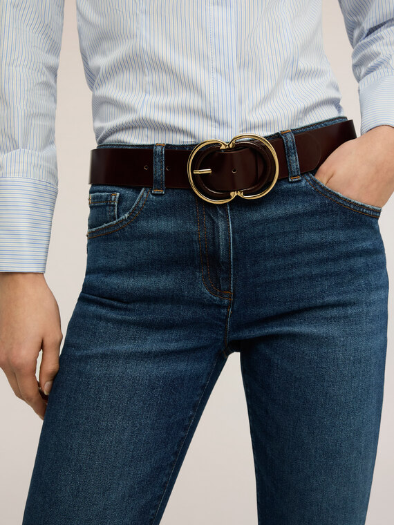 Double buckle belt