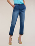 Jeans chino con ricamo di perline image number 2