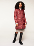 Long slim fit down jacket image number 0